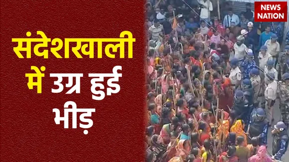 संदेशखाली के पीड़ित बदला लेने पर ऊतारु, भीड़ ने अजीत मैती के घर की तोड़फोड़