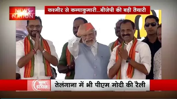 Super Sixer : PM नरेंद्र मोदी का दक्षिण भारत में हुंकार