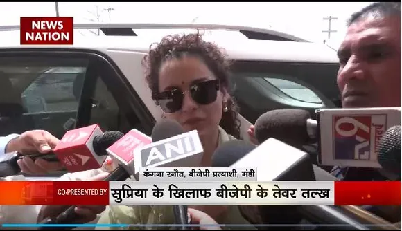 Super Sixer : कंगना रनौत पर अभद्र टिप्पणी मामले में चुनाव आयोग पहुंचा BJP का डेलीगेशन