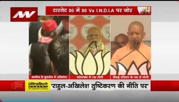 Lakh Take Ki Baat : यादव परिवार के गढ़ में BJP का शक्ति प्रदर्शन
