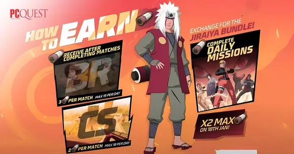 How to Get Naruto and Jiraiya Bundle in Free Fire MAX- Get Free Battle Card