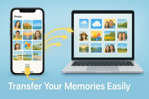 How to transfer photos from iPhone to laptop the easy way