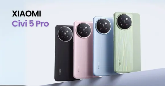 Xiaomi Android phone Civi 5 Pro_ Slimmest phone with a budget