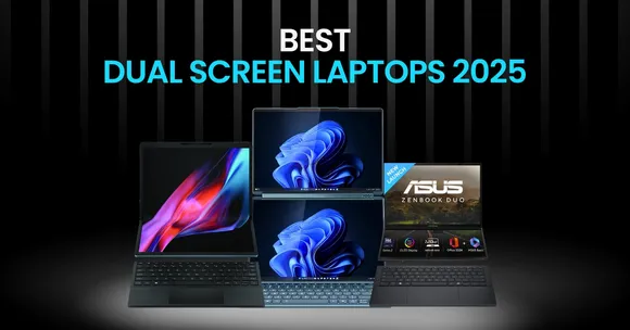 Dual screen laptop 2025 delivers double the display power