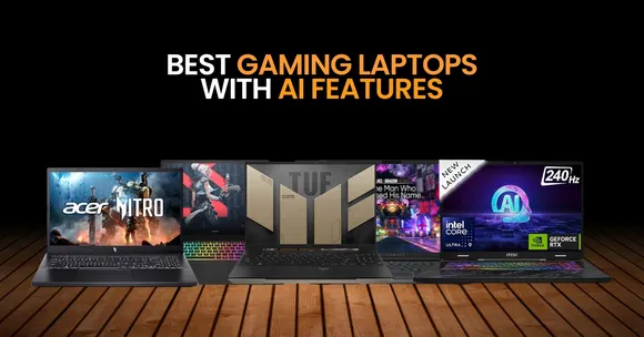 Best gaming laptops with AI features in India 2025