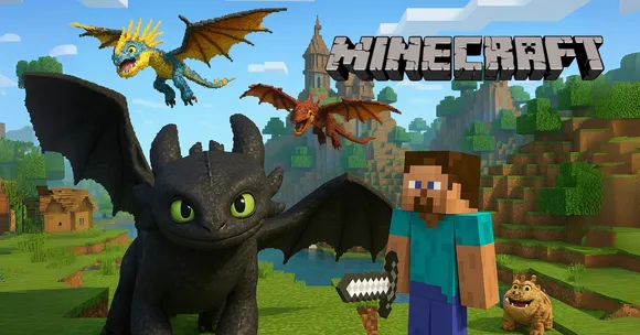 Dragons land in Minecraft as official How to Train Your Dragon Add-On lifts off 
