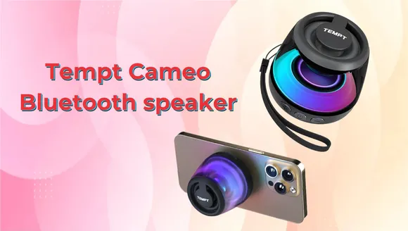Tempt Cameo Bluetooth speaker