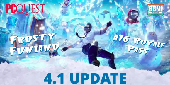 BGMI 4.1 Update Launches Tomorrow with Frosty Funland and A16 Royale Pass