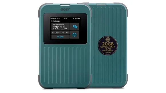 Acer Connect M4 5G Portable Wi-Fi Router Review F