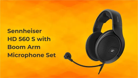 Sennheiser HD 560 S with HD 500 BAM Review F