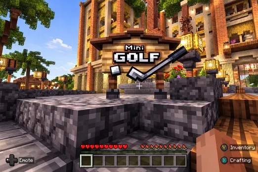 This Minecraft Resort Is Calm by Day Chaos by Night