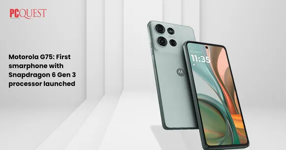 Motorola G75 First smarphone with Snapdragon 6 Gen 3 processor launched 
