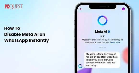 How To  Disable Meta AI on WhatsApp Instantly