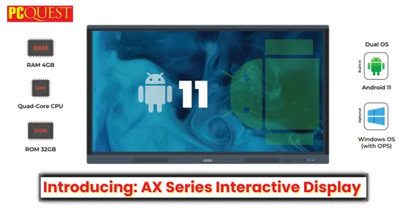 LOGIC's AX Series Interactive display LT-IR65AX