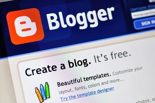 Blogger website