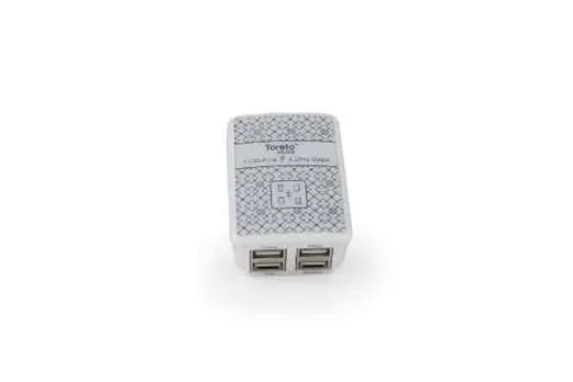 Quad USB port wall charger