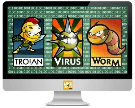computer trojan virus worm