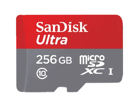 256GB SanDisk Ultra microSD
