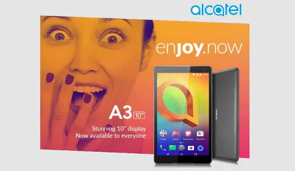 alcatel A3 10, praveen valecha, tcl alcatel, tablets
