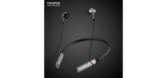 1MORE triple driver Bluetooth earphone