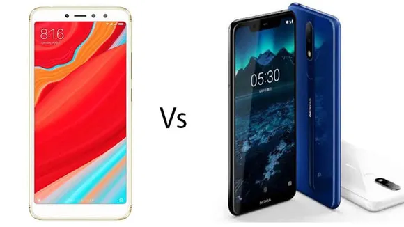 redmi y2 vs nokia 5.1 plus