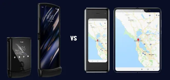 motorola razr vs samsung galaxy fold