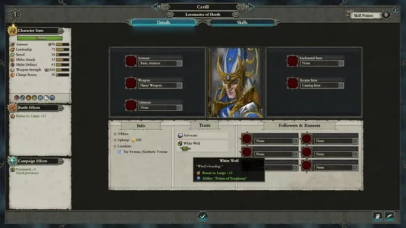 Cavill Warhammer 2