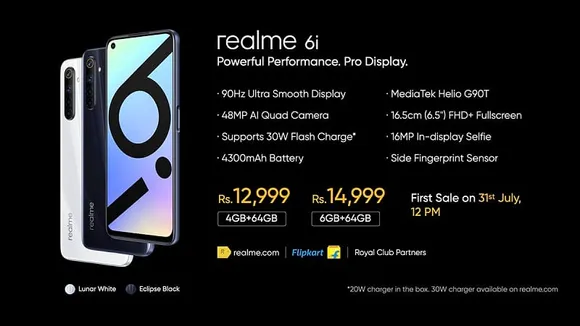 realme 6i launch in India