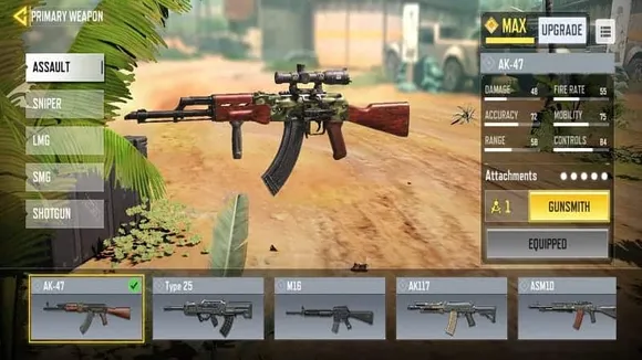 Call of Duty Mobile Gunsmith