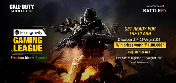 Microgravity Call of Duty Mobile tournament