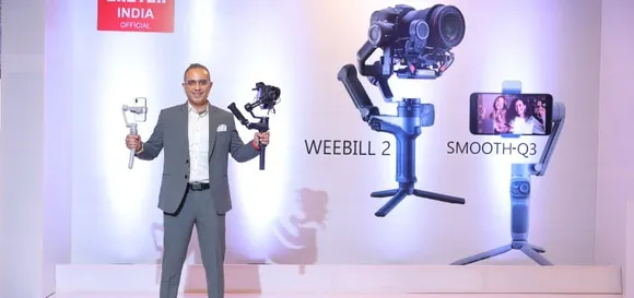 Zhiyun India introduces SMOOTH-Q3 and WEEBILL 2 Gimbal
