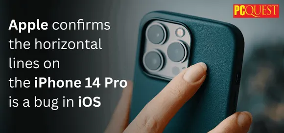 Apple confirms the horizontal lines on the iPhone 14 Pro is a bug in iOS 2