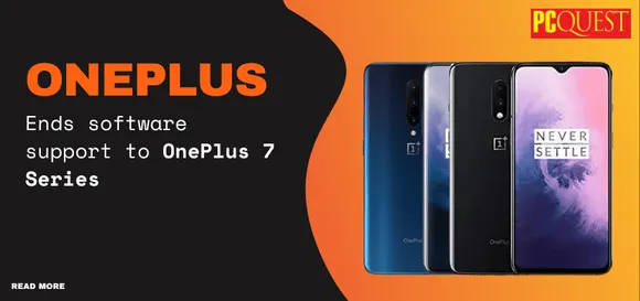 OnePlus ends software support to OnePlus 7 series