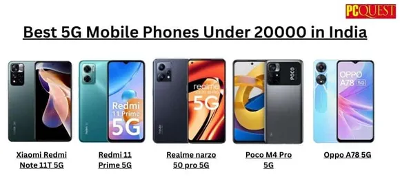 Best 5G Mobile Phones Under 20000 in India