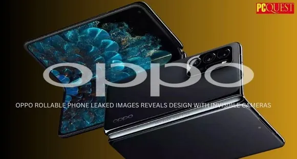 OPPO rollable phone leaked images reveals design with invisible cameras