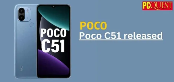 Poco C51 released With a 5000mAh battery and Android 13 Know More