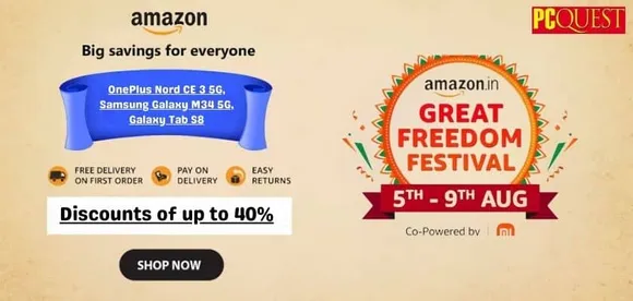 Amazon Great Freedom Festival sale 2023