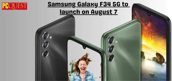 Samsung Galaxy F34 5G to launch on August 7