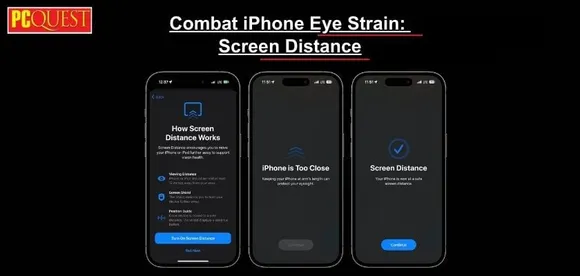 Combat iPhone Eye Strain Screen Distance