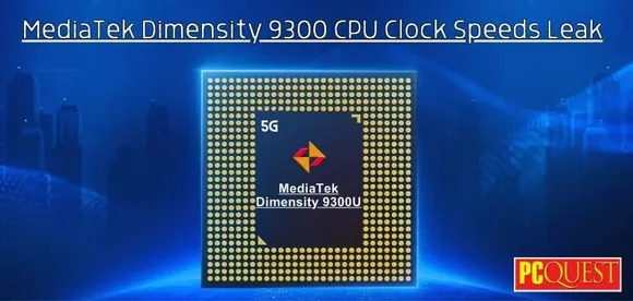 MediaTek Dimensity 9300 CPU Clock Speeds Leak