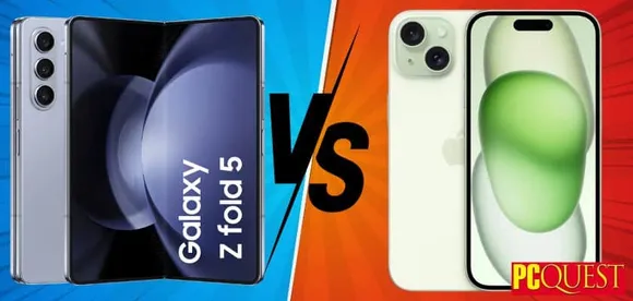 Samsung Galaxy Z Fold 5 Vs. Apple iPhone 15