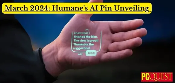 Humane Ai Pin from March 2024