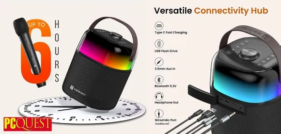 Portronics launches new Dash 4 Speaker