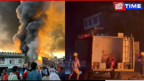 Multiple Fires Break Out Across Assam, Causing Widespread Damage