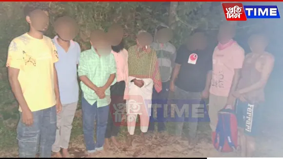 Assam Police Detain Nine Bangladeshi Nationals in Karimganj
