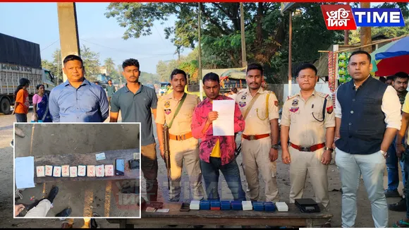One Held with 121 Grams of Suspected Heroin in Assam's Boko