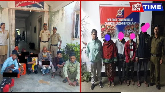 Bangladeshi Nationals Apprehended in Twin Railway Operations in Tripura
