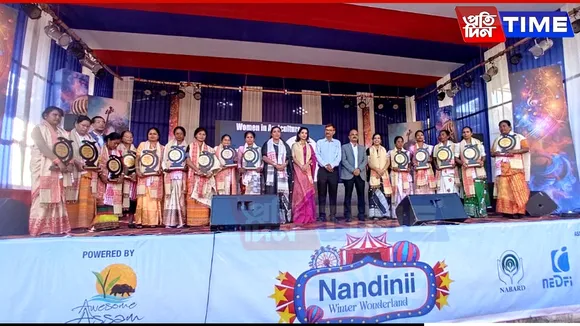 NABARD Felicitates 14 Women Farmers and Entrepreneurs at Nandinii