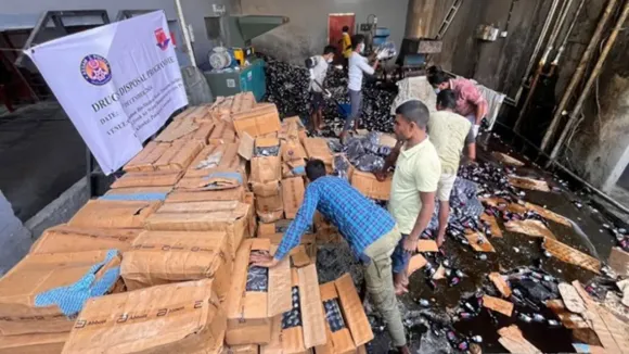 37,000 Banned Cough Syrup Bottles Destroyed In Guwahati