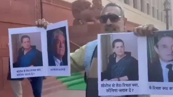 'Adani' vs 'Soros-Sonia': Opposition-Govt. Lock Horns Over Adani Issue